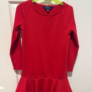 Polo by Ralph Lauren Vibrant Red Dress